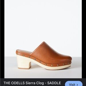 THE ODELLS Sierra Clog - Saddle Brown